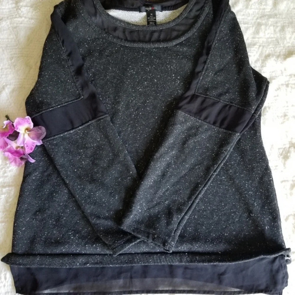 Style & CO sheer panel sweater - Picture 5 of 5